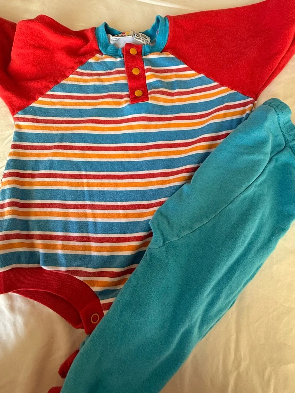 Vintage early-2000s Circo two-piece baby outfit in size 24 months.